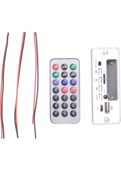 12V Bluetooth Mp3 Kod Çözücü Kart 50W Amplifikatör Dıy Home Dijital Ses Modülü Hoparlör Handfree Gümüş Için USB (Yurt Dışından) modelleri