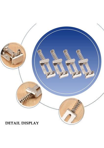 6 Roller Köprü Çekme Ipi Kodu Elektro Gitar Eyer Stratocaster Telecaster Elektro Gitar Aksesuarları Gümüş (Yurt Dışından) indirimleri