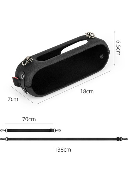Tribit Için Uygun Xsound Go Hoparlör Eva Koruyucu Kapak Eğlenceli Çift Omuz Kayışı Crossbody Hoparlör Kabuğu (Yurt Dışından) indirimleri