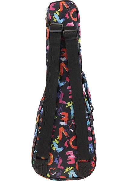 21 Inç Taşınabilir Ukulele Çantası 10MM Sünger Yumuşak Kasa Konseri Ukulele Mini Gitar Su Geçirmez Sırt Çantası, Çok Renkli C (Yurt Dışından) modelleri