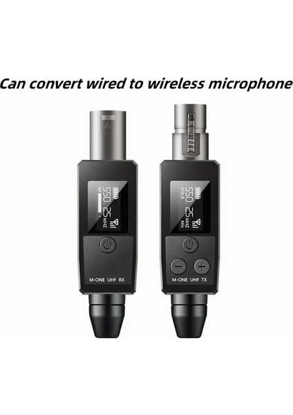 Uhf Kablosuz Mikrofon Verici Alıcı Xlr Mikrofon Kablosuz Sistem 48V Kapasitif Mikrofon Için Uygun (Yurt Dışından) indirimleri