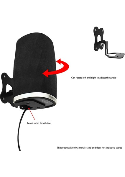 B &amp; W Oluşumu Için Flex Hoparlör Ev Sineması Duvar Montajı Çok Fonksiyonlu Taşınabilir Uygun Braket (Yurt Dışından) fiyatları