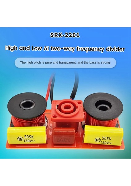 2 Yollu 300W Frekans Çapraz Bölme Tiz Hoparlörler Dıy High Fidelity Sound Için Stereo Ses Filtresi (Yurt Dışından) fiyatları