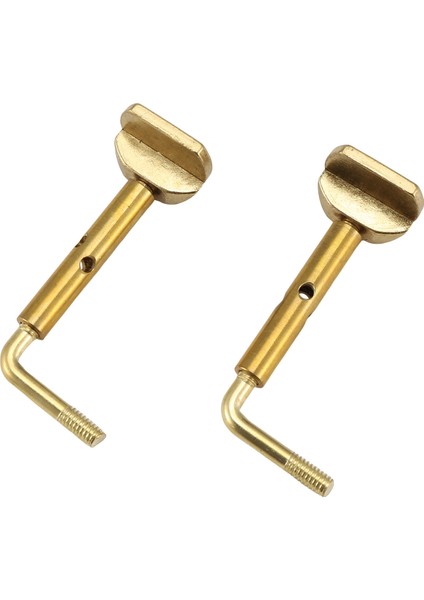 2pcs Alaşım Keman Çenesi Vidaları Keman Çenesi Istirahati 4/4 3/4 Keman Için Aksesuarlar (Yurt Dışından) fiyatları