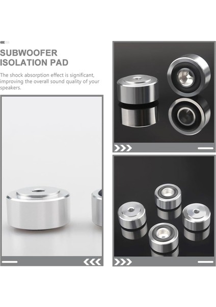 Subwoofer Hoparlör Pad Için Amplifikatör Ayakları Için Hoparlör Emici Şok Ayak Pad Subwoofer Pad Turntable Base Pad Hıfı Asoy (Yurt Dışından) fırsatları