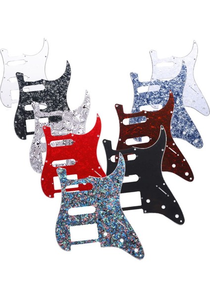 Gitar Aksesuarları Elektro Gitar Pickguard Ön Kapak Elektro Gitar Pickguard Black Pearl (Yurt Dışından) fiyatları