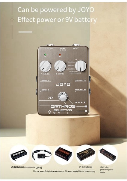 Joyo Jf-24 Orthros Seçici Mini Pedalı Çok Modlu Baypas Kontrol Anahtarı Elektro Gitar Efekt Pedalları (Yurt Dışından) fırsatları