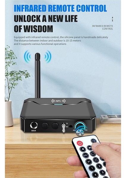 6.5 Mikrofon Karaoke&#39;ye Adanmış Eski Moda Hoparlör Amplifikatörüne Yeni Bluetooth Alıcısı 5.1 Ses Adaptörü. (Yurt Dışından) fırsatları