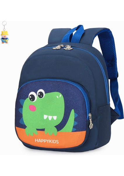 Çocuk Dinozor Küçük Sırt Çantası Erkek 3-5-6 Yaş Anaokulu Hafif Erkek Sırt Çantası Çantası (Yurt Dışından)