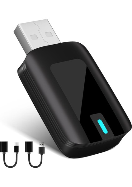 2&#39;de 1 Kablosuz Carplay Adaptörü, Kabloyu Kablosuz Carplay/android Auto&#39;ya Dönüştürün, Arabalar 2016+ Için Kararlı Bağlantı (Yurt Dışından)