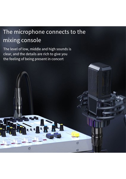 Xlr Ses Kablosu Karaoke Mic Sound Cannon Kablosu Erkek - Kadın Xlr Kablosu Xlr Uzatma Mikrofon Kablosu 1 Metre (Yurt Dışından)