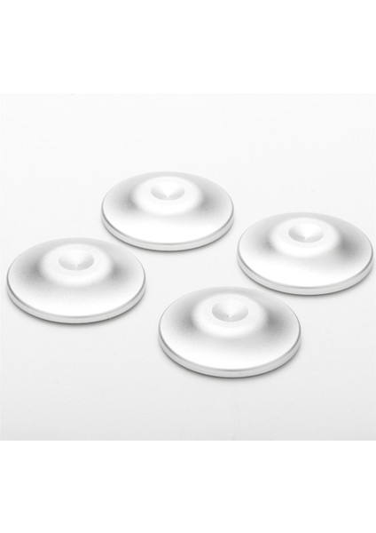 4pcs Amplifikatör Hoparlör Ayakları Sivri Uçlar Yedek Hoparlör Amplifikatör Kayıt Cihazı Ayakları Gümüş (Yurt Dışından) fırsatları