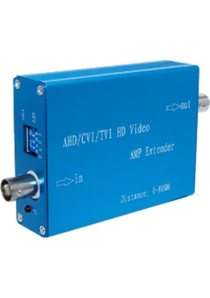 Koaksiyel Kablo Ahd/tvı/cvı/cvbs 1080P Video Amplifikatörü Cctv Kamera Sistemi Hd Sinyal Şanzımanı 800M (Yurt Dışından)