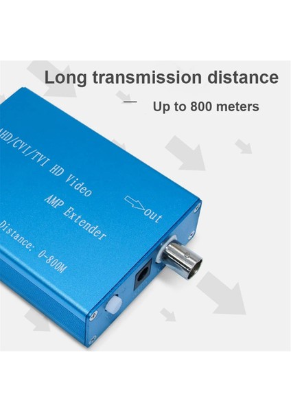 Koaksiyel Kablo Ahd/tvı/cvı/cvbs 1080P Video Amplifikatörü Cctv Kamera Sistemi Hd Sinyal Şanzımanı 800M (Yurt Dışından) fırsatları