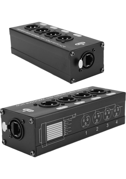 1pair 4 Kanallı 3 Pimli Xlr Ses ve Dmx Ağ Kablosu Genişletici, DMX512 Ağ Sinyali Genişletici 1 Erkek+1 Kadın (Yurt Dışından) modelleri