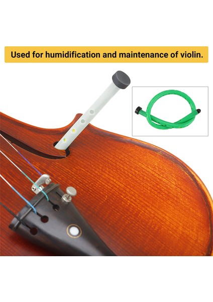 Keman Nemlendiricisi, Ses Deliği Nemlendiricisi, Keman Bakım Araçları, Keman Ses Deliği Nemlendirici Yeşil (Yurt Dışından) fırsatları