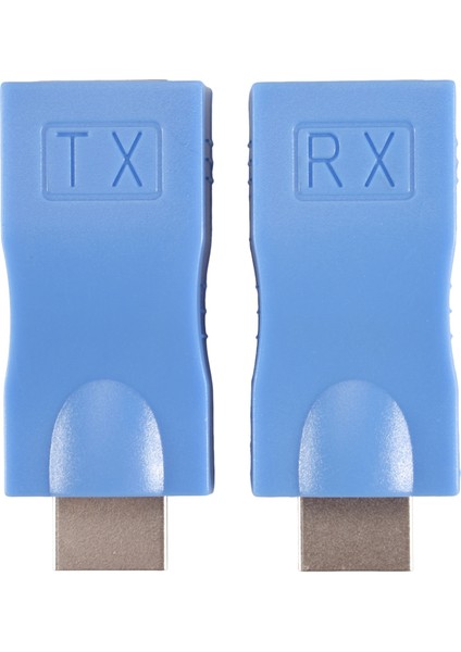 HDMI - RJ45 Ağı HDMI Tekrarlayıcı 2 Pcs HDMI Extender Verici ve Alıcı Ağı (Yurt Dışından)