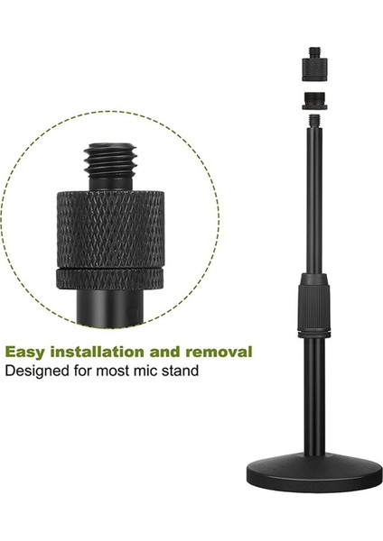 8 Pcs Mikrofon Iplik Adaptör Seti 5/8 Dişi Ila 3/8 Erkek ve 3/8 Dişi Ila 5/8 Erkek Vidalı Adaptör Diş (Yurt Dışından) modelleri