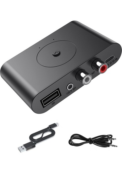 Bluetooth 5.3 Ses Alıcı Jack Stereo Müzik Kablosuz Adaptör Otomobil Kiti Hoparlör Amplifikatörü (Yurt Dışından) modelleri