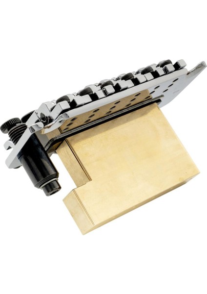 Katı L Şekli Tremolo Pirinç Blok Floyd Gül Kilitleme Tremolo Köprüsü Elektro Gitar 42MM (Yurt Dışından)