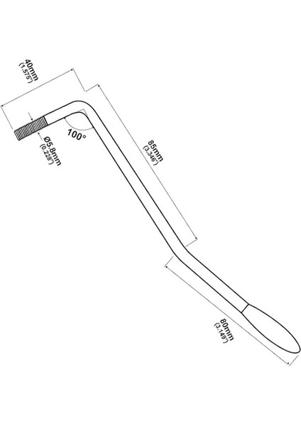 B 6 mm Iplik Tremolo Kolu Elektro Gitar Tremolo Kolu Iplik Metal Tek Tremolo Kolu Whammy Çubuk (Yurt Dışından) fiyatları