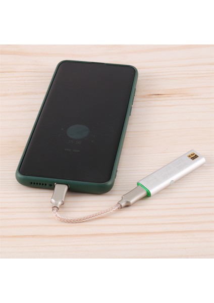 Android Kulaklık Amplifikatör Adaptörü Için C Tipi - 3.5mm DSD256 Dac Taşınabilir USB Cirrus Mantık Hıfı Ios WIN10 Pc Için (Yurt Dışından)
