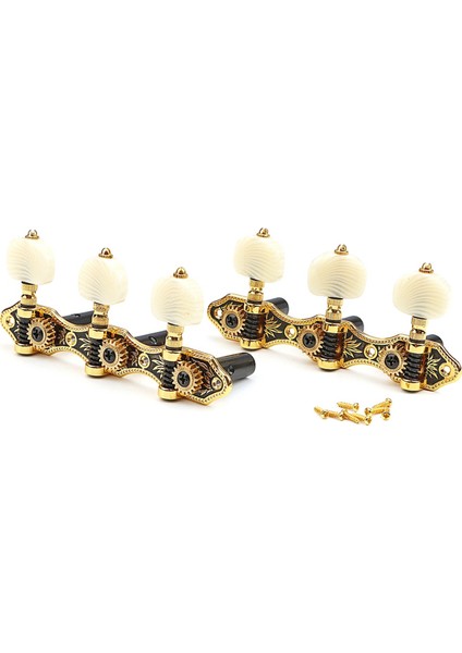 2pcs Gitar String Tuner Klasik Gitar 3 String Tuning Pegs Setleri 3left 3rıft Geatar Knobs Değiştirme (Yurt Dışından) fiyatları