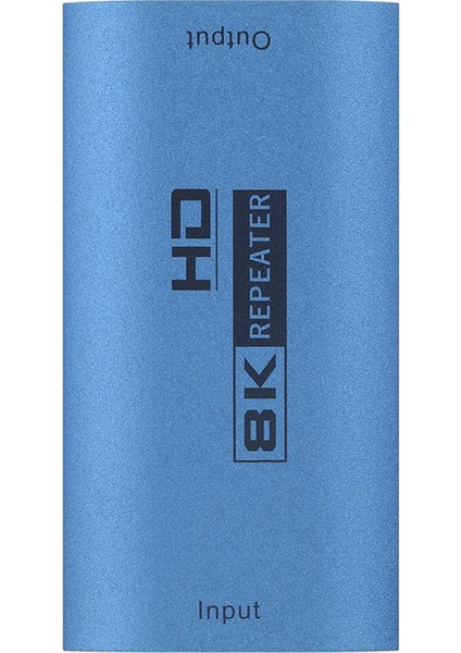 8k HDMI Uyumlu Genişletici 8k Tekrarlayıcı Hd Sinyal Amplifikatör Video Dönüştürücü HDMI Uyumlu Adaptör (Yurt Dışından) fırsatları