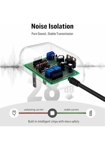 Gitar Pedalı Güç Kaynağı Adaptörü 9V Dc Uç Negatif 5 Yollu Gitar Etkisi Pedal Için Daisy Zincir Kablolar.uk Fiş (Yurt Dışından) fiyatları