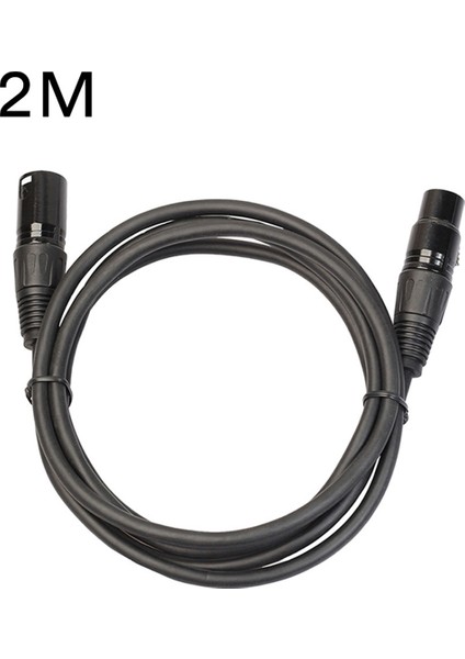 Xlr Ses Kablosu Karaoke Mic Sound Cannon Kablosu Erkek - Kadın Xlr Kablosu Xlr Uzatma Mikrofon Kablosu 2 Metre (Yurt Dışından) indirimleri