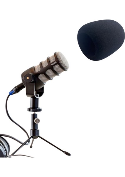 Rode Podmic Anti-Pop Filtre Pod Mıc Ön Cam Gürültü Redüker Rüzgar Geçirmez Kalkanı Mikrofon Kapak Sünger Ön Cam (Yurt Dışından) fırsatları