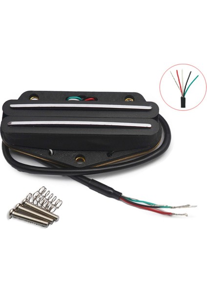 6 Gitar Pickup Sıcak Çift Raylar Pickup Tele Gitar Için Mini Köprü Pikap (Yurt Dışından) fırsatları
