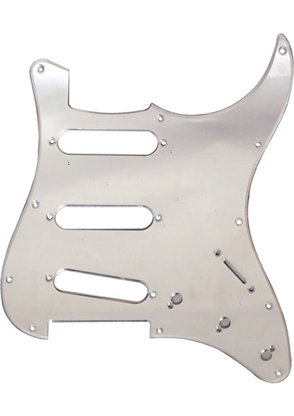 Ayna Gitar Pickguard 11 Delikler St Sss Fd St Gitar Aksesuarları Için 11 Pcs Pickguard Vidalı Gitar Scratch Plakası (Yurt Dışından)