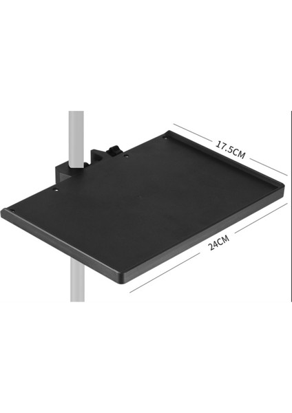 Mikrofon Stand Tepsisi Montaj Kelepçesi Çubuk Tutucular, 24X17.5CM ile Mikrofon Stand Masası (Stand Dahil Değil) (Yurt Dışından) indirimleri