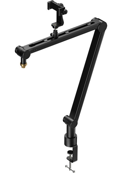 360 Derece Ayarlanabilir Mikrofon Standı Telefon Tutucusu Canlı Akış Ağır Hizmet Bom Kolu Mikrofon Tutucu (Yurt Dışından) modelleri