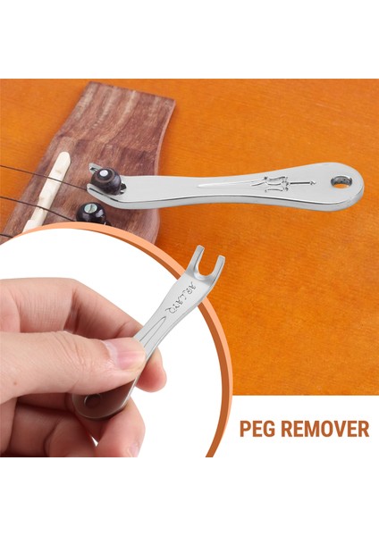 3pcs Gitar Onarma Bakım Aracı Gitar String Sinkeri, Gitar Köprüsü Pimleri Çekme Çıkartma, Guitar String Kesici Pension Tel Çekme (Yurt Dışından) fırsatları