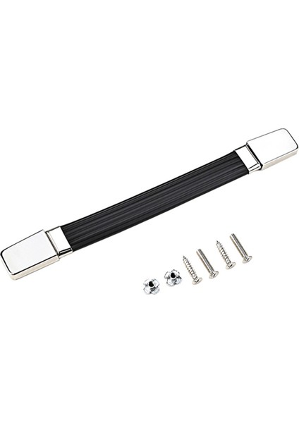 Gümüş Boru Amplifikatör Dolap Saplı Gümüş Kaplama Kapakları Hoparlör Dolap Amp Kayışı Saplama (Yurt Dışından)