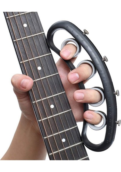 Gitar Parmak Genişleme Parmak Kuvvetleri Uygulama Eğitmen Aracı, Bas Piyano Parmak Hız Sistemi Aksesuarları Beyaz (Yurt Dışından)