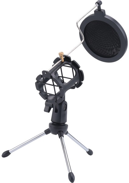 Mikrofon Ön Cam Filtre Kapağı ile Bilgisayar Video Kaydı Için Ayarlanabilir Mikrofon Standı Masaüstü Tripod (Yurt Dışından) modelleri