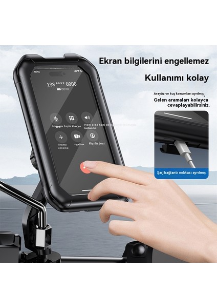 Motosiklet Dikiz Aynası Su Geçirmez (Yurt Dışından) modelleri