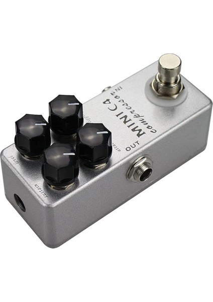Moskyaudio Mini C4 Kompresör Gitar Etkisi Pedalı Elektro Gitar Aksesuarları Için Gerçek Baypas (Yurt Dışından) fiyatları