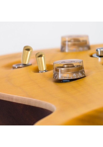 3pcs Gitar Anahtarı Ipucu, 3 Yollu Değişim Anahtarı Düğme Uç Kapağı Bakır Lp Epı Elektro Gitar, Altın (Yurt Dışından) fiyatları
