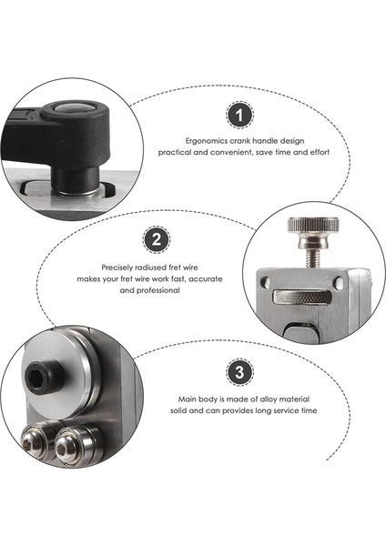 Gitar Fretwire Bükme Luthier Aracı Gitar Bas Aksesuarları Için Fret Tel Bükme Aracı (Yurt Dışından) modelleri