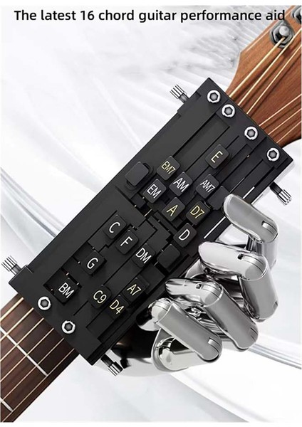 Gitar 16 Akorlu Yardım Aracı, Gitar Akor Eğitmeni Halk Gitar Akorları Öğrenme Sistemi Için Gitar Yeni Başlayanlar Için Öğrenme Aracı (Yurt Dışından) fiyatları