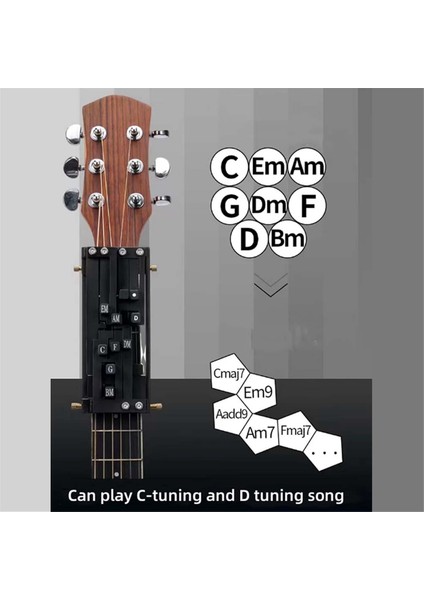 Gitar 16 Akorlu Yardım Aracı, Gitar Akor Eğitmeni Halk Gitar Akorları Öğrenme Sistemi Için Gitar Yeni Başlayanlar Için Öğrenme Aracı (Yurt Dışından) modelleri