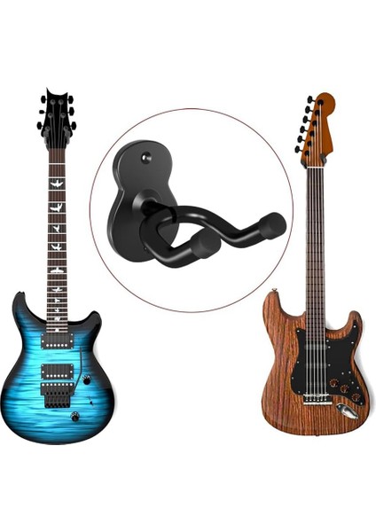 Gitar Duvar Montaj Askı, Duvar Için 6 Paket Gitar Askı, Baslar Için Metal Gitar Tutucu Raf Standı, Elektro Gitar (Yurt Dışından) fiyatları