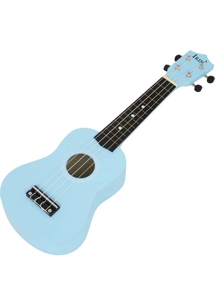 Irin Ukulele 21 Inç Renkli Çocuk Yeni Başlayanlar Giriş Ukulele (Mavi) (Yurt Dışından)