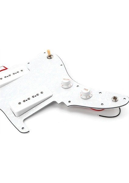 Japonya Için Jazzmaster Gitar Pickguard ile P90 Elektro Gitar Pikap Boyun Paf Humbucker (Yurt Dışından) fırsatları