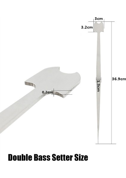 Viyolonsel/çift Bas Ses Post Setter Luthier Alet Paslanmaz Çelik Dik Sütun Kanca Araç Dizeleri Aksesuarlar, Çift (Yurt Dışından) fiyatları