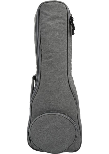 23 Inç Pamuk Ukulele Çanta Yumuşak Kasa Konseri Su Geçirmez Oxford Bez Ukelele Hawaii Dört Telli Gitar Sırt Çantası Gri (Yurt Dışından)